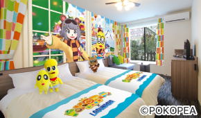 ぽこピーランド コラボルーム